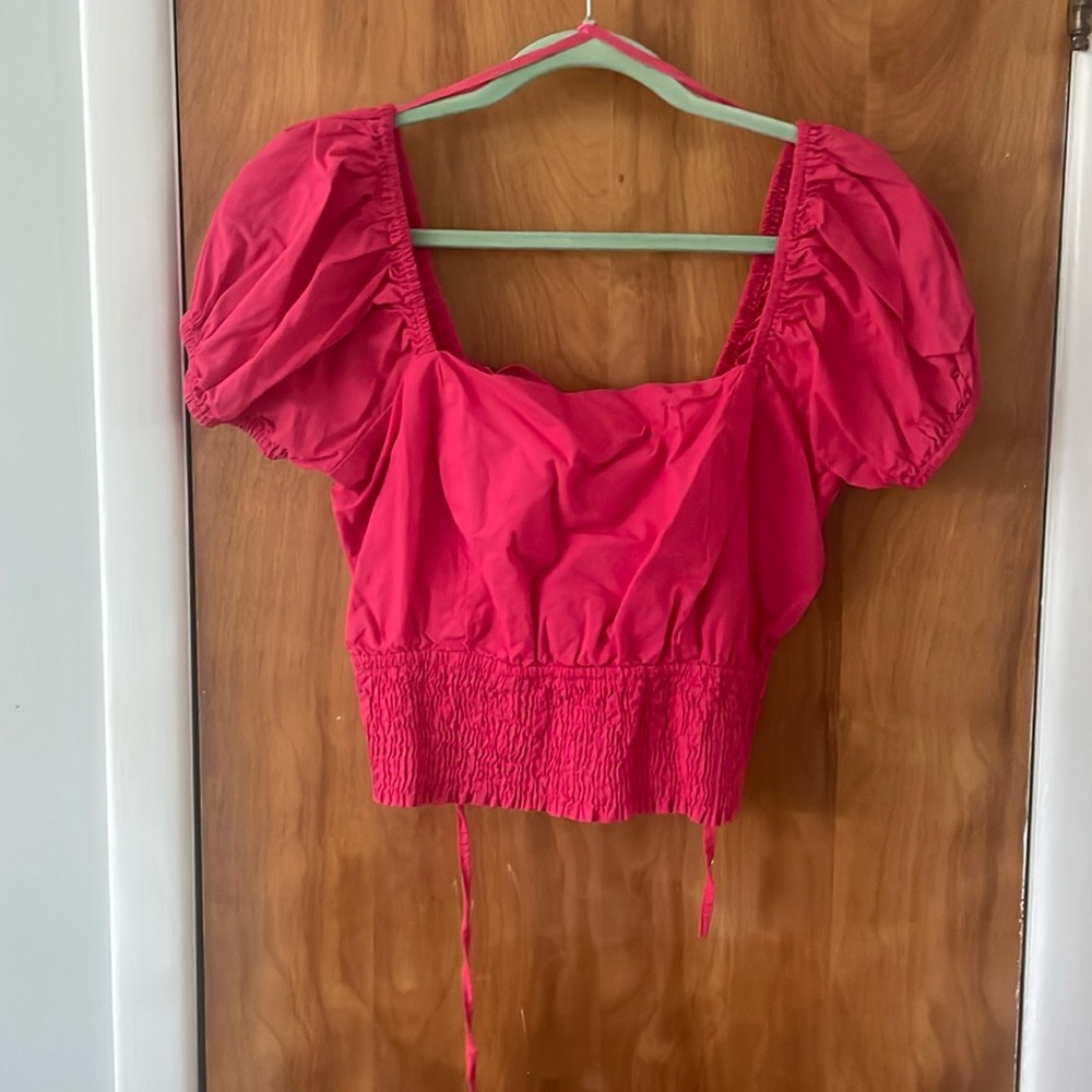 Adorable pink top